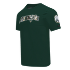 NBA MILWAUKEE BUCKS CITY RANSOM T-SHIRT EN JERSEY SIMPLE POUR HOMME (VERT FORÊT)
