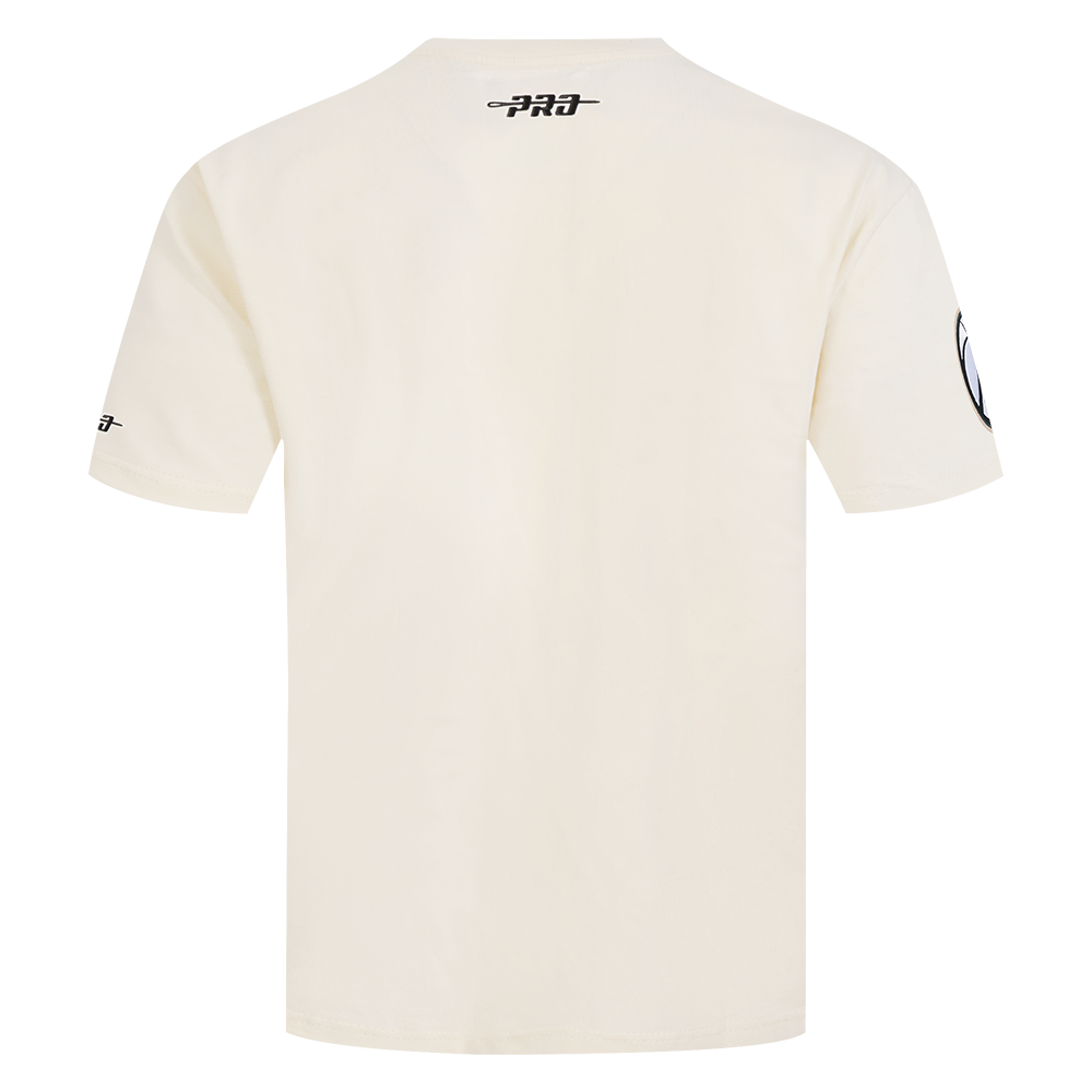 NBA MILWAUKEE BUCKS CHROME MEN'S CJ DROP SHOULDER TEE (EGGSHELL)