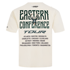 NBA MILWAUKEE BUCKS CITY TOUR 2.0 MEN'S COTTON JERSEY DROP SHOULDER TEE (EGGSHELL)