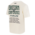 NBA MILWAUKEE BUCKS CITY TOUR 2.0 MEN'S COTTON JERSEY DROP SHOULDER TEE (EGGSHELL)