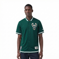 NBA MILWAUKEE BUCKS SOUVENIR BLOUSON D'ÉCHAUFFEMENT POUR HOMME (VERT FORÊT)