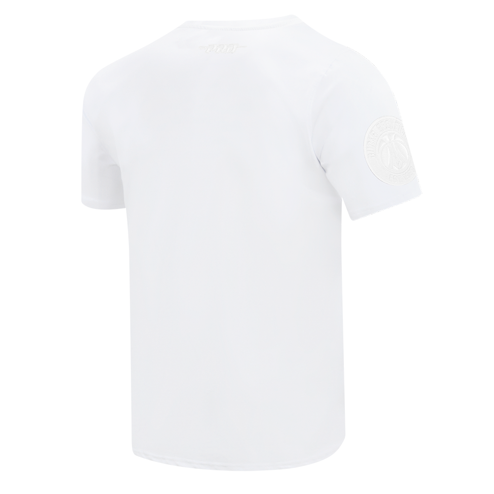 NBA MILWAUKEE BUCKS WHITE OUT T-SHIRT EN JERSEY SIMPLE POUR HOMME (BLANC)