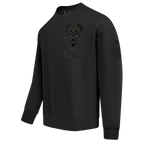 NBA MILWAUKEE BUCKS BLACKOUT T-SHIRT À MANCHES LONGUES ET À ÉPAULES TOMBANTES POUR HOMME (NOIR)