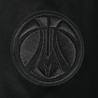 NBA MILWAUKEE BUCKS BLACKOUT T-SHIRT À MANCHES LONGUES ET À ÉPAULES TOMBANTES POUR HOMME (NOIR)