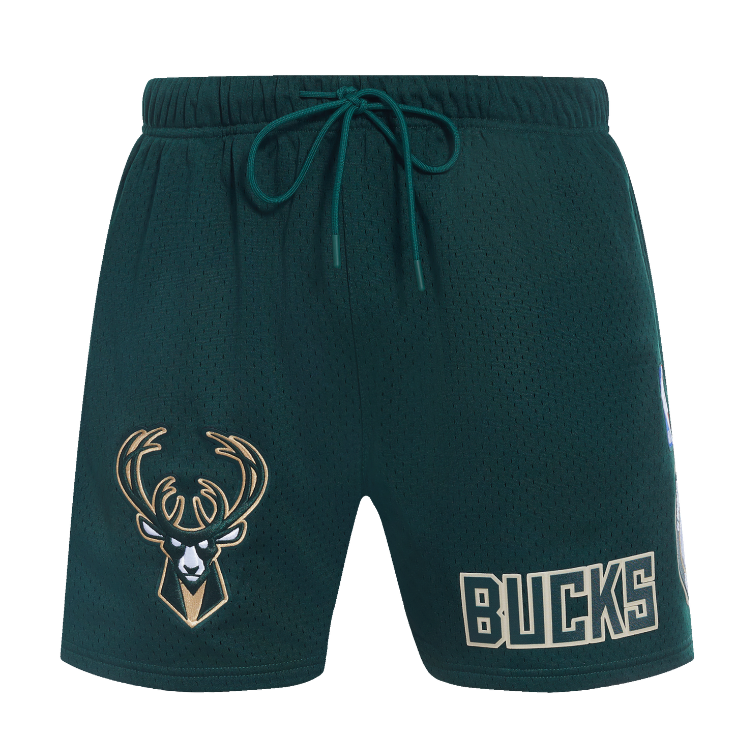 NBA MILWAUKEE BUCKS CLASSIC MESH MEN'S SHORT (FOREST GREEN)