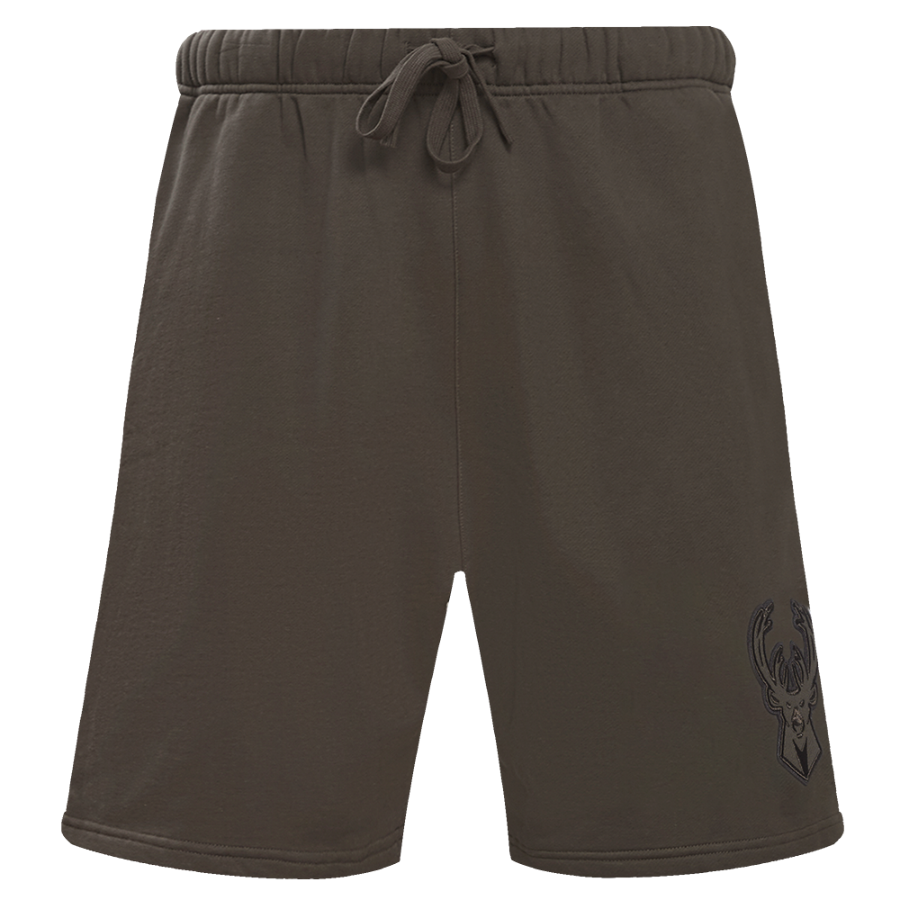 NBA MILWAUKEE BUCKS NEUTRAL MEN'S SHORT (DARK TAUPE)
