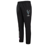 NBA MILWAUKEE BUCKS CLASSIC WIND SUIT MEN'S WOVEN PANT (BLACK)