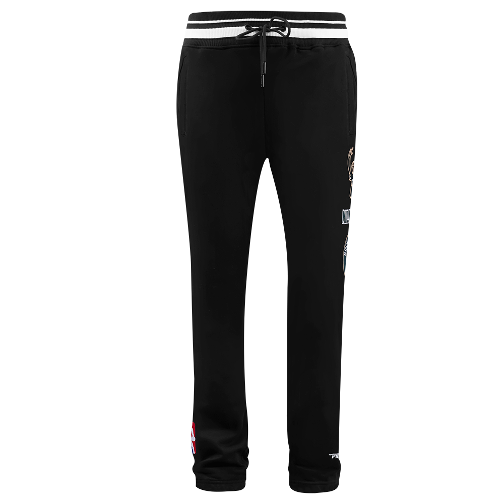 NBA MILWAUKEE BUCKS RETRO CLASSIC MEN'S SWEATPANT (BLACK)