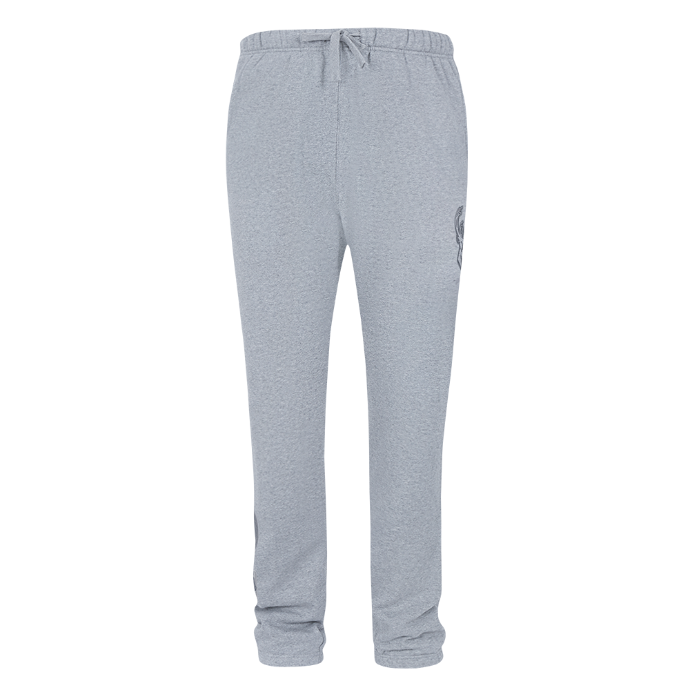 NBA MILWAUKEE BUCKS NEUTRAL MEN'S SWEATPANT (DARK HEATHER GRAY)