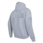 NBA MILWAUKEE BUCKS REVERSE FRENCH TERRY CHANDAIL À CAPUCHON POUR HOMME (GRIS CHINÉ FONCÉ)