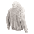NBA MILWAUKEE BUCKS WASHED CLASSIC CHANDAIL À CAPUCHON EN MOLLETON FRANÇAIS DÉLAVÉ À L'ENZYME À ÉPAULES TOMBANTES POUR HOMME (ARDOISE CHAUDE DÉLAVÉE)