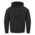 NBA MILWAUKEE BUCKS BLACKOUT CHANDAIL À CAPUCHON EN MOLLETON À ÉPAULES TOMBANTES POUR HOMME (NOIR)