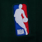 NBA MILWAUKEE BUCKS MODERN ORIGINALS MEN'S FLC PO HOODIE (FOREST GREEN)