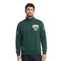 NBA MILWAUKEE BUCKS CITY ARCH MEN'S FLC 1/4 ZIP (FOREST GREEN)