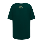 NBA MILWAUKEE BUCKS SCRIPT TAIL WOMEN'S BOYFRIEND TEE (FOREST GREEN)