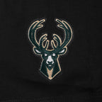 NBA MILWAUKEE BUCKS MODERN ORIGINALS WOMEN'S SJ BOXY TEE (BLACK)