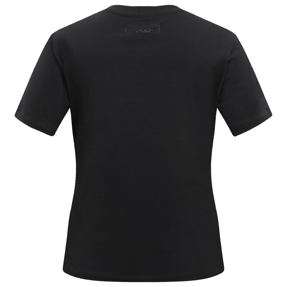 NBA MILWAUKEE BUCKS CLASSIC T-SHIRT AJUSTÉ À MANCHES COURTES POUR FEMME (NOIR)
