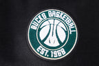 NBA MILWAUKEE BUCKS CLASSIC T-SHIRT AJUSTÉ À MANCHES COURTES POUR FEMME (NOIR)