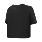NBA MILWAUKEE BUCKS NEUTRAL T-SHIRT À COUPE CARRÉE POUR FEMME (NOIR)