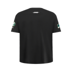 NBA MILWAUKEE BUCKS CLASSIC T-SHIRT EN JERSEY SIMPLE POUR GARÇON JUNIOR (NOIR)