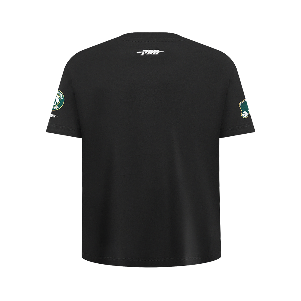 NBA MILWAUKEE BUCKS CLASSIC T-SHIRT EN JERSEY SIMPLE POUR GARÇON JUNIOR (NOIR)