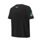 NBA MILWAUKEE BUCKS CLASSIC T-SHIRT EN JERSEY SIMPLE POUR GARÇON JUNIOR (NOIR)