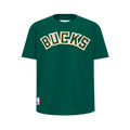 NBA MILWAUKEE BUCKS CLASSIC BIG BOY'S SJ TEE (FOREST GREEN)