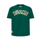 NBA MILWAUKEE BUCKS CLASSIC BIG BOY'S SJ TEE (FOREST GREEN)