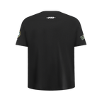 NBA MILWAUKEE BUCKS RETRO CLASSIC T-SHIRT À MANCHES COURTES POUR GARÇON JUNIOR (NOIR)