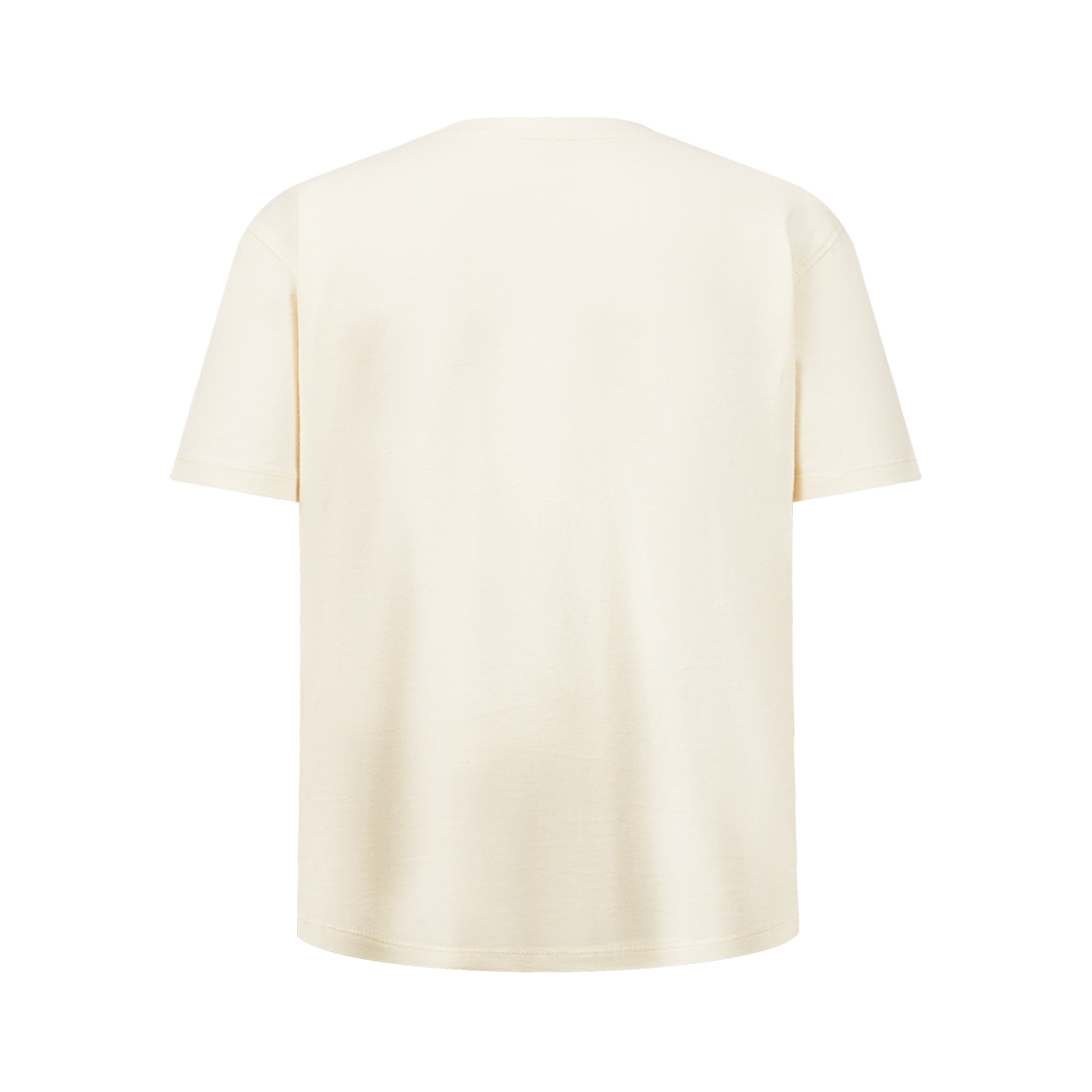 NBA MILWAUKEE BUCKS RETRO CLASSIC BIG BOY'S SS TAPING TEE (EGGSHELL/ BLACK)