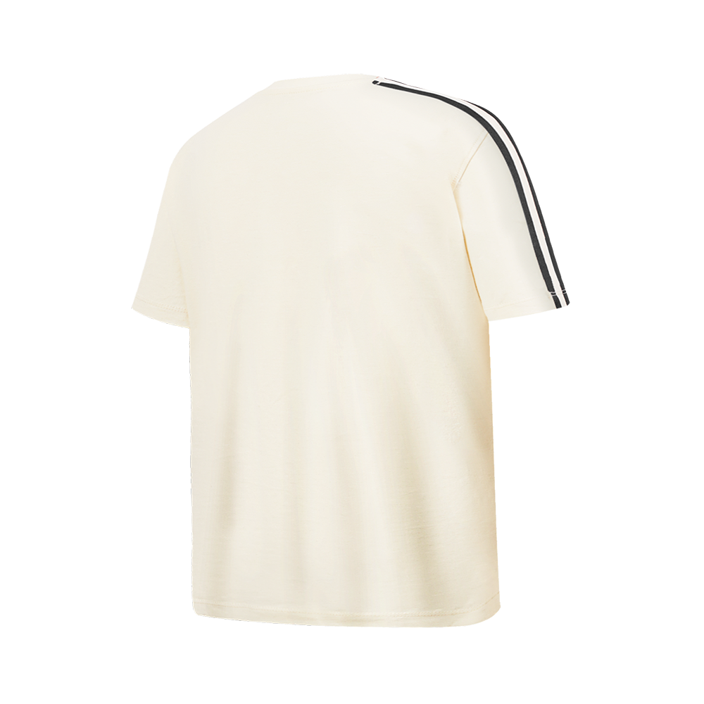 NBA MILWAUKEE BUCKS RETRO CLASSIC BIG BOY'S SS TAPING TEE (EGGSHELL/ BLACK)