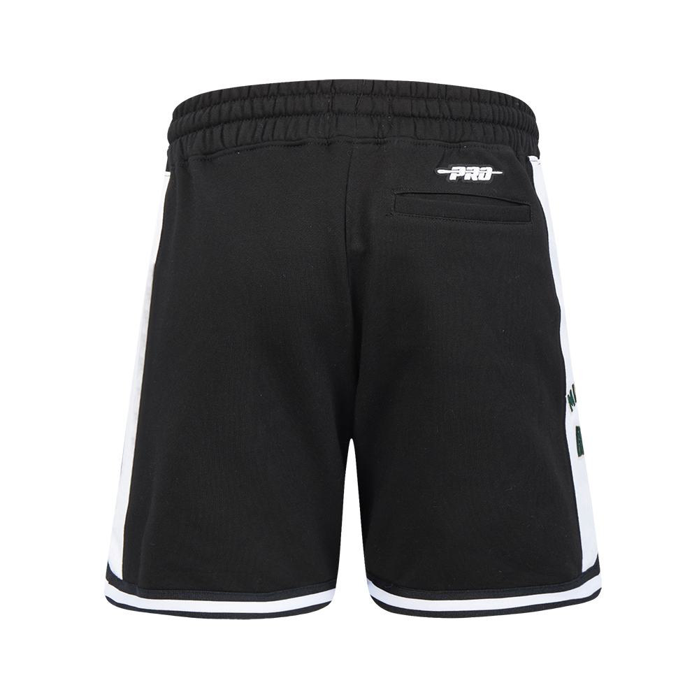 NBA MILWAUKEE BUCKS RETRO CLASSIC BIG BOY'S FLC 2.0 SHORT (BLACK)