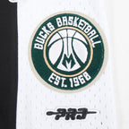 NBA MILWAUKEE BUCKS RETRO CLASSIC BIG BOY'S FLC 2.0 SHORT (BLACK)