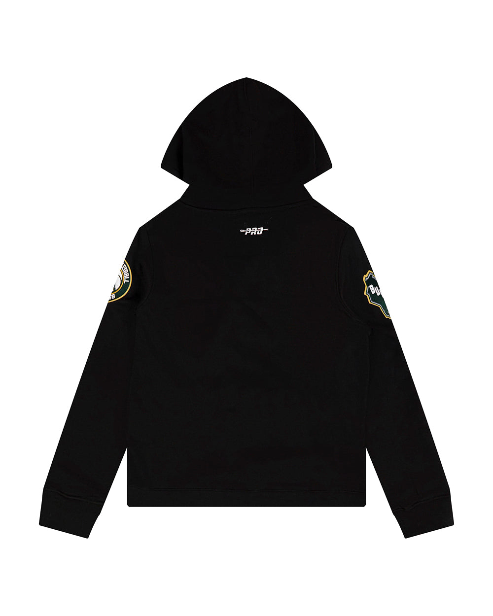 NBA MILWAUKEE BUCKS CLASSIC BIG BOYS FLEECE PULLOVER HOODIE (BLACK)
