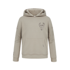NBA MILWAUKEE BUCKS NEUTRAL CHANDAIL À CAPUCHON EN MOLLETON POUR GARÇON JUNIOR (TAUPE)