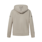 NBA MILWAUKEE BUCKS NEUTRAL CHANDAIL À CAPUCHON EN MOLLETON POUR GARÇON JUNIOR (TAUPE)