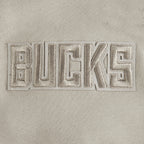 NBA MILWAUKEE BUCKS NEUTRAL CHANDAIL À CAPUCHON EN MOLLETON POUR GARÇON JUNIOR (TAUPE)