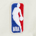 NBA MILWAUKEE BUCKS RETRO CLASSIC CHANDAIL À CAPUCHON EN MOLLETON CÔTELÉ POUR GARÇON JUNIOR (COQUILLE D'ŒUF/NOIR)