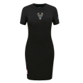 NBA MILWAUKEE BUCKS CLASSIC ROBE MOULANTE POUR FEMME (NOIR)