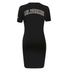 NBA MILWAUKEE BUCKS CLASSIC ROBE MOULANTE POUR FEMME (NOIR)