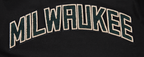 NBA MILWAUKEE BUCKS CLASSIC ROBE MOULANTE POUR FEMME (NOIR)