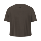 NBA MILWAUKEE BUCKS NEUTRAL T-SHIRT À MANCHES COURTES ET À COUPE CARRÉE POUR FILLE JUNIOR (TAUPE FONCÉ)