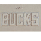 NBA MILWAUKEE BUCKS NEUTRAL CHANDAIL À COL ROND EN MOLLETON POUR FILLE JUNIOR (TAUPE)