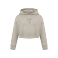 NBA MILWAUKEE BUCKS NEUTRAL CHANDAIL À CAPUCHON EN MOLLETON POUR FILLE JUNIOR (TAUPE)