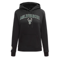 NBA MILWAUKEE BUCKS CLASSIC CHANDAIL À CAPUCHON POUR FEMME (NOIR)