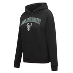 NBA MILWAUKEE BUCKS CLASSIC CHANDAIL À CAPUCHON POUR FEMME (NOIR)