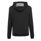 NBA MILWAUKEE BUCKS CLASSIC CHANDAIL À CAPUCHON POUR FEMME (NOIR)