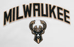 NBA MILWAUKEE BUCKS CLASSIC CHANDAIL À CAPUCHON POUR FEMME (BLANC)
