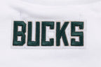 NBA MILWAUKEE BUCKS CLASSIC CHANDAIL À COL ROND POUR FEMME (BLANC)