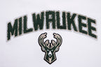 NBA MILWAUKEE BUCKS CLASSIC CHANDAIL À COL ROND POUR FEMME (BLANC)